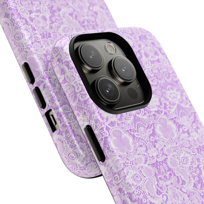 Luxe Lace in Purple - Magsafe Case