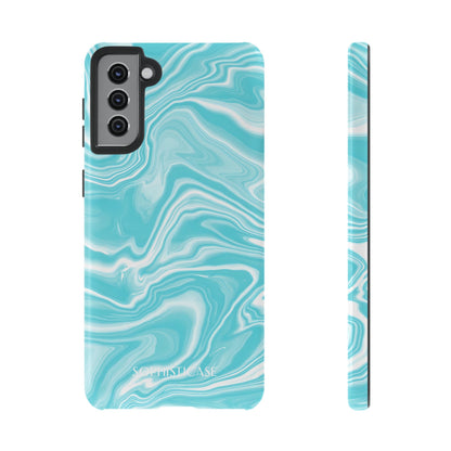 Tough Case - Liquid Dreams in Aqua