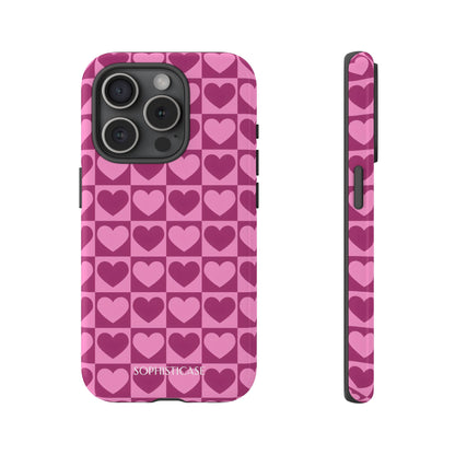 Tough Love in Purple - Tough Phone Case