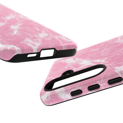 Marble Crush in Pink - Tough Phone Case