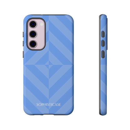 Zenergy in Blue - Dual Layer Shockproof Phone Case for iPhone, Google Pixel and Samsung Galaxy