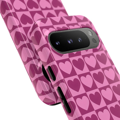 Tough Love in Purple - Tough Phone Case