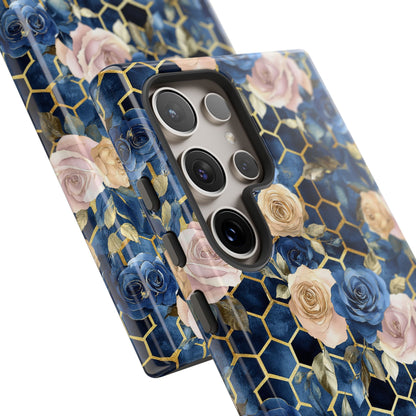 Royal Floral in Midnight Rose - Tough Phone Case