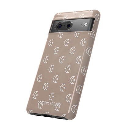 Moon Phase in Boho Brown - Tough Phone Case for Google Pixel