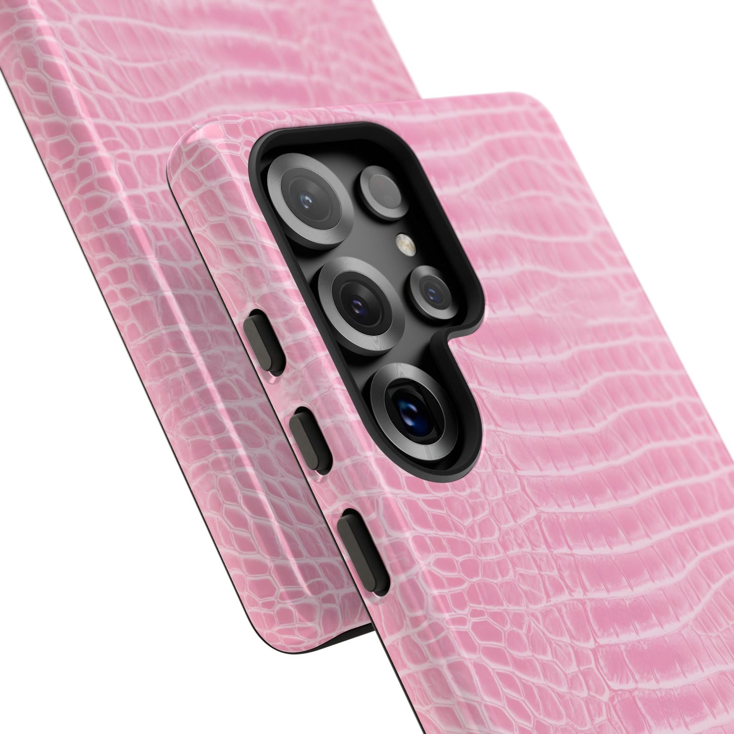 Luxe Leather in Pink - Tough Phone Case