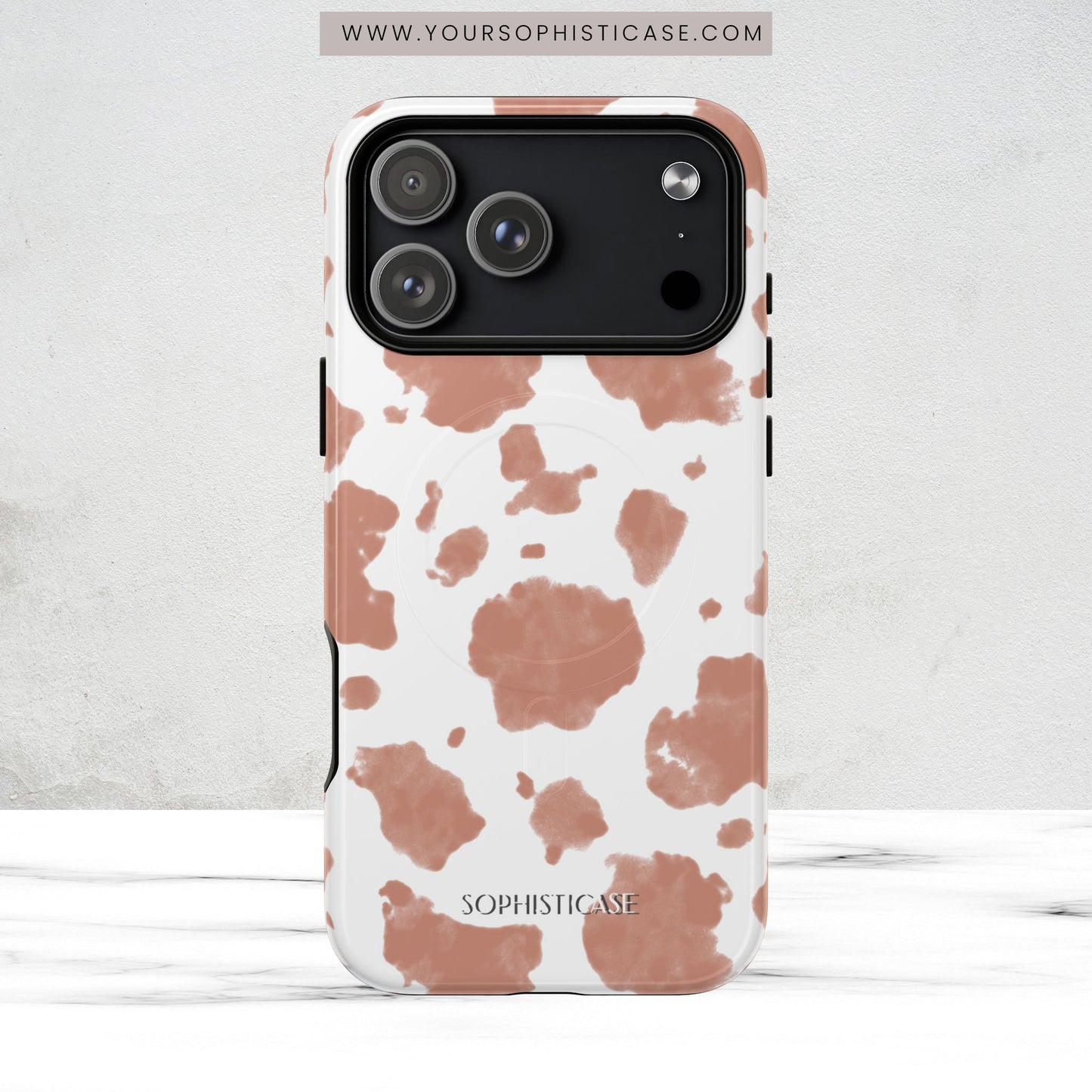 Holy Cow in Light Brown - Magsafe Case