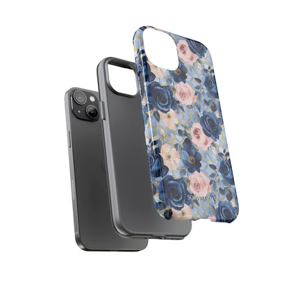 Royal Floral in Gilded Sky - Tough Phone Case