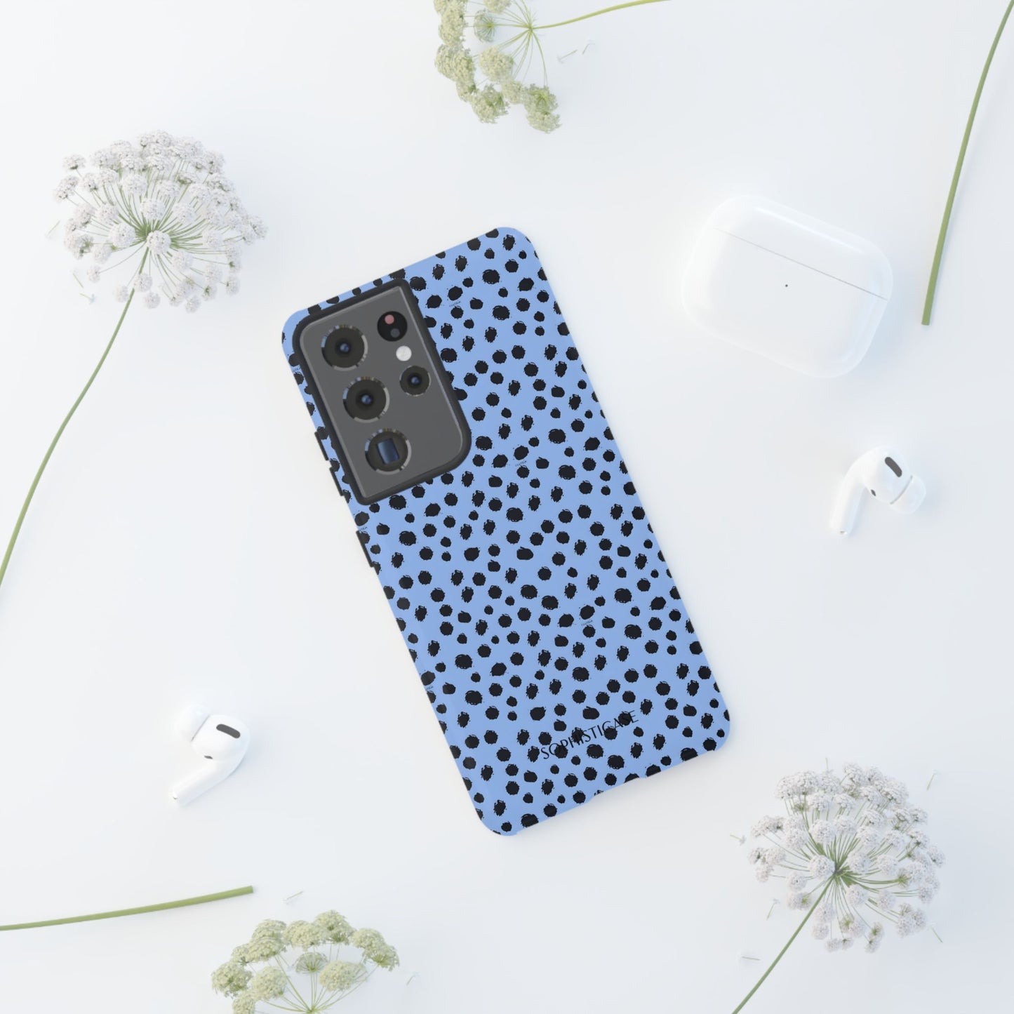 Cheetahs and Liars in Blue - Tough Phone Case