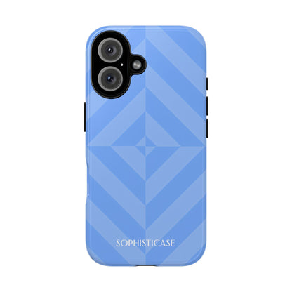 Zenergy in Blue - Dual Layer Shockproof Phone Case for iPhone, Google Pixel and Samsung Galaxy