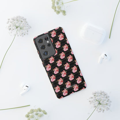 Rose Diamond Romance in Vivienne - Tough Phone Case