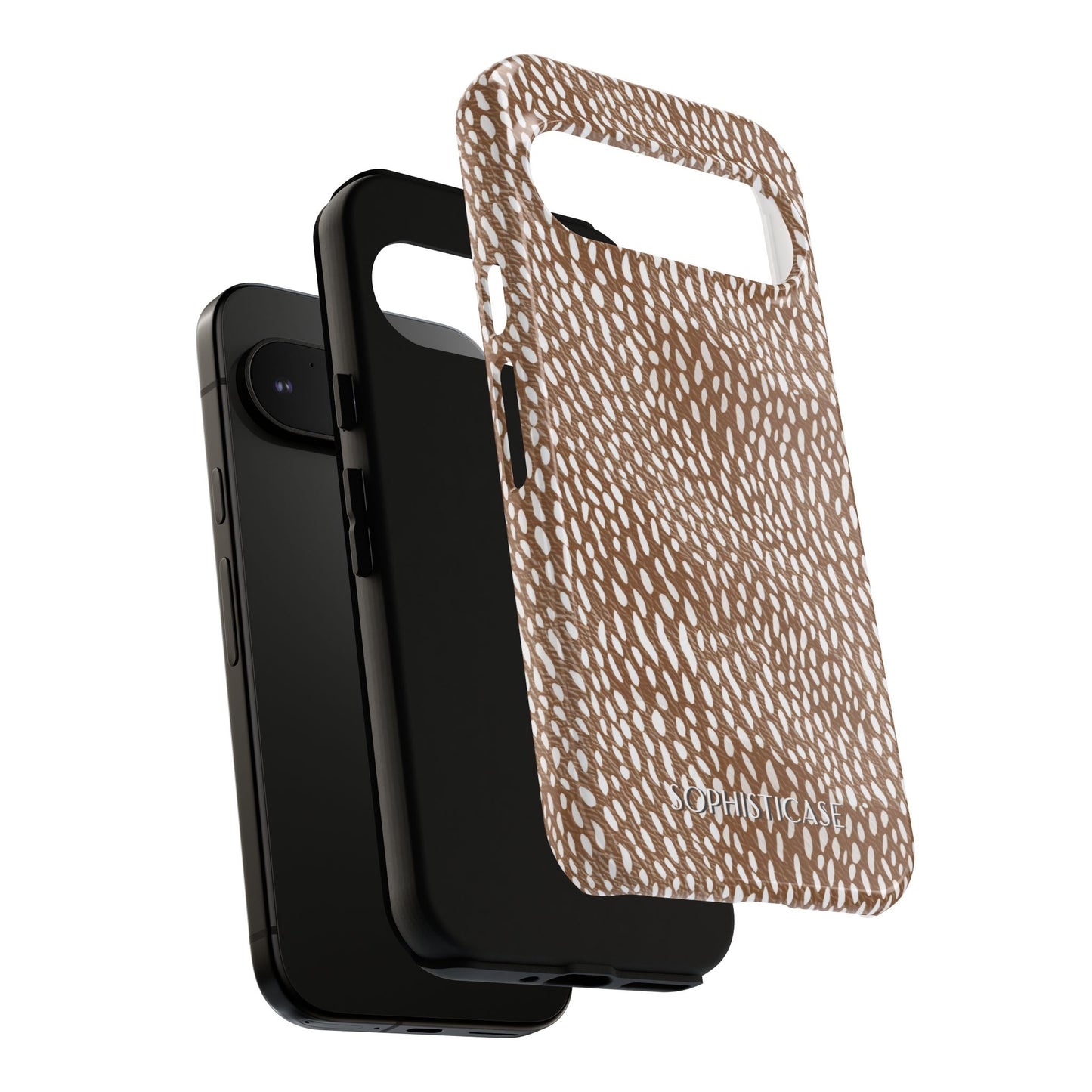 Oh Deer! in Brown - Drop Proof Phone Case for Google Pixel