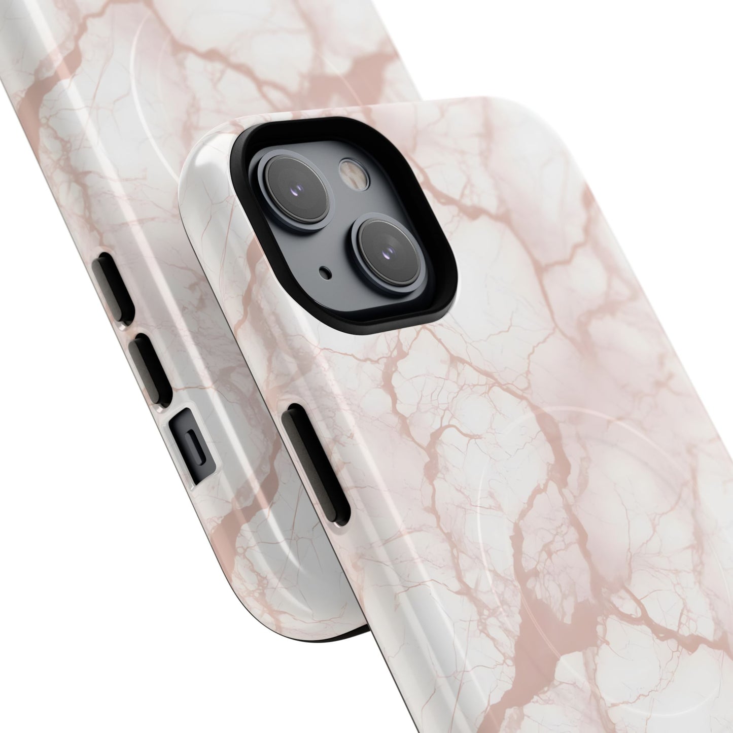 Marble Opulence in Neutral Beige - Magsafe Case