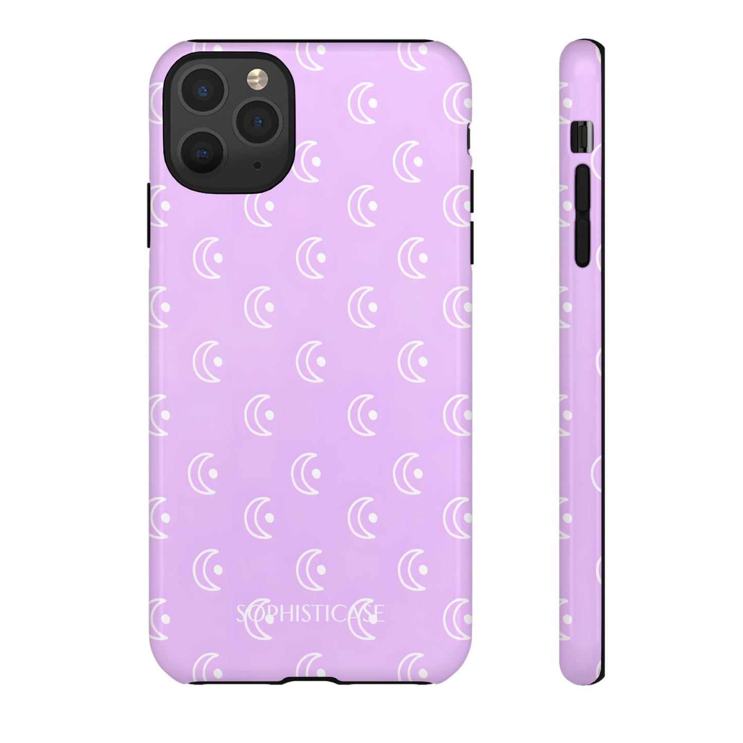 Moon Phase in Purple - Tough Phone Case for iPhone