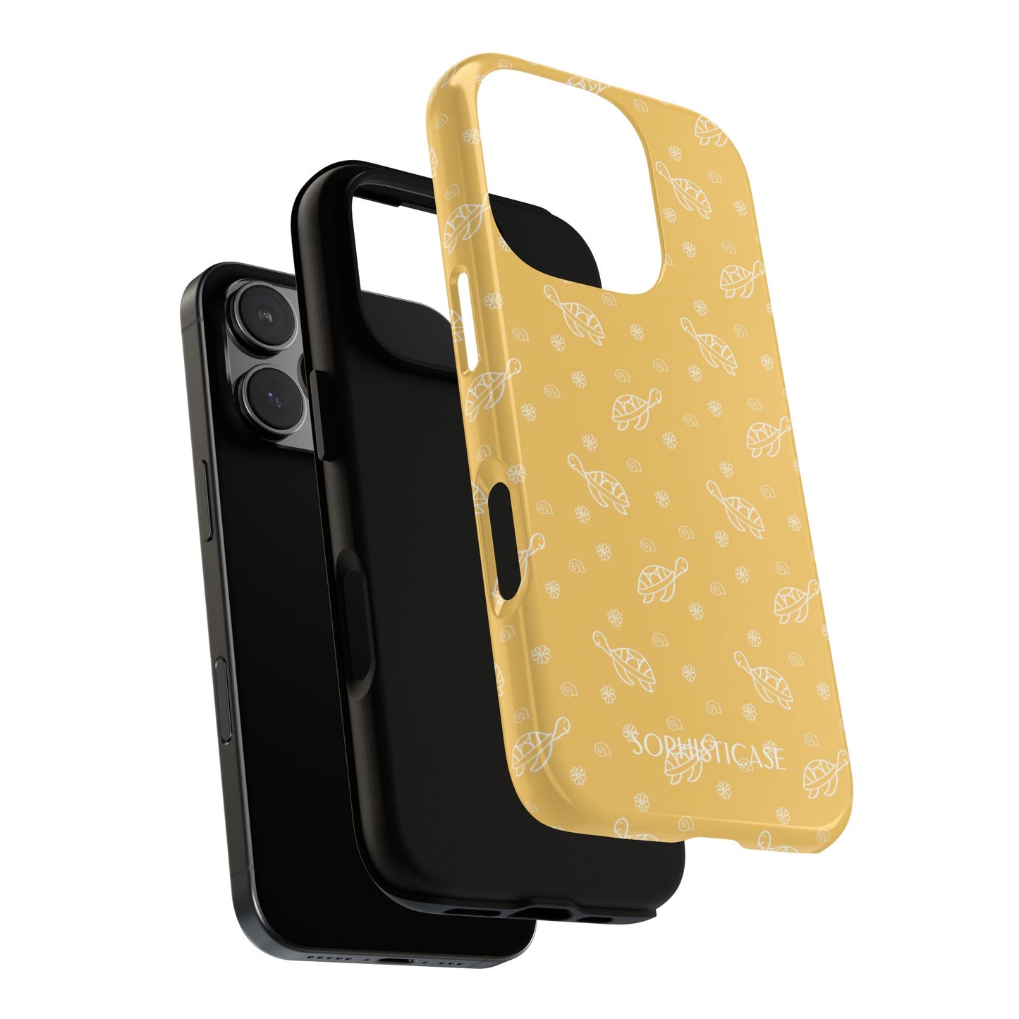 Turtle Island in Yellow - Tough iPhone Case