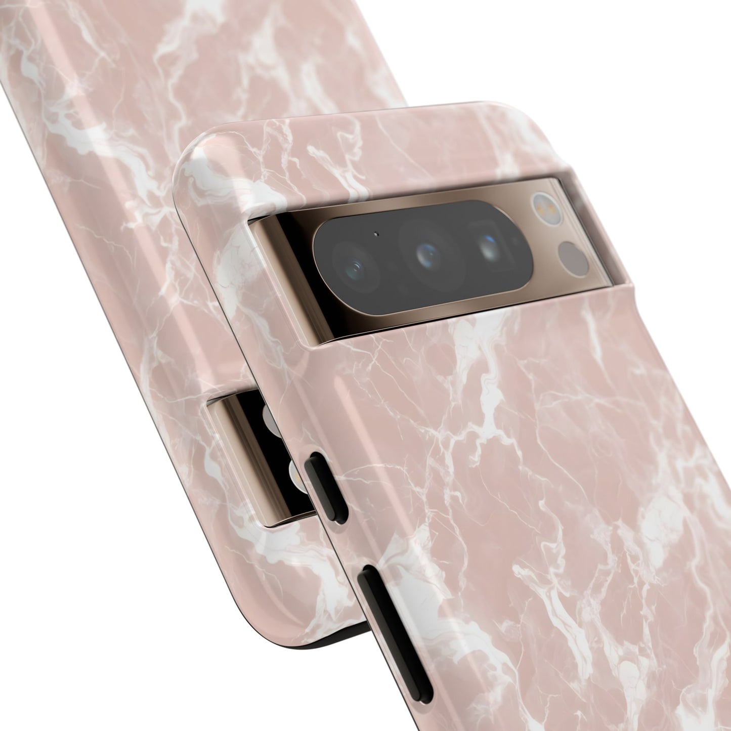 Marble Crush in Neutral Beige - Tough Phone Case