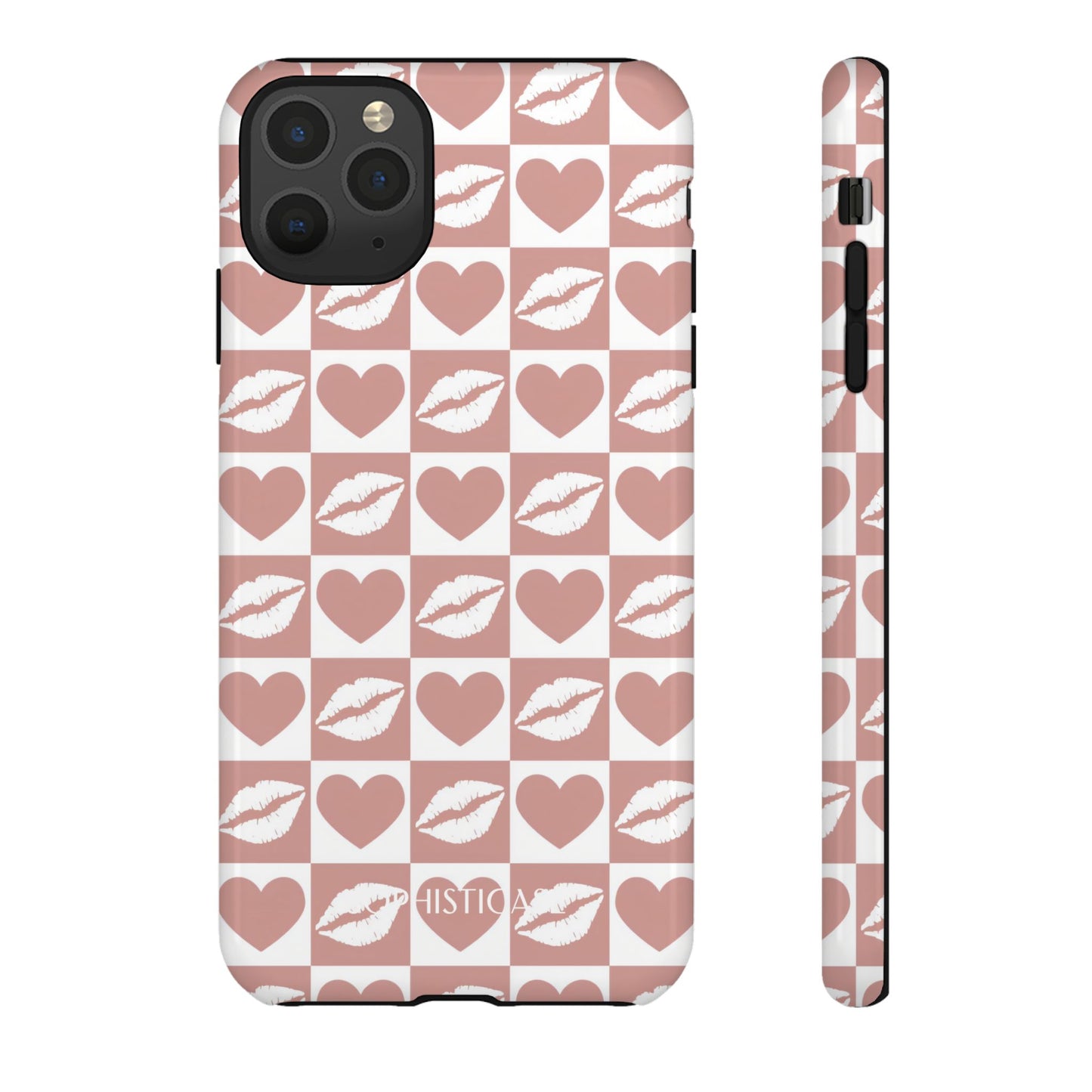 Belle Amie in Neutral Brown - Galentines Release - Drop Proof Protective Phone Case for iPhone, Samsung Galaxy and Google Pixel