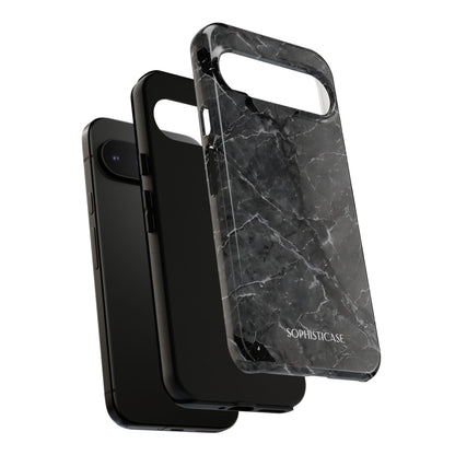 Marble Opulence in Black - iPhone Case, Samsung Galaxy Case, Google Pixel Case