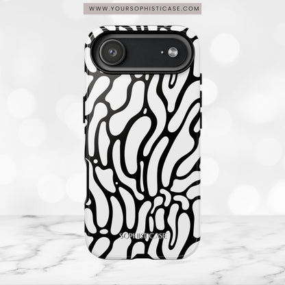 Dark Thoughts in Onyx - Tough Phone Case