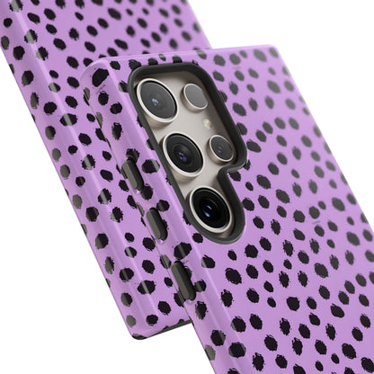 Cheetahs and Liars in Purple - Tough Phone Case