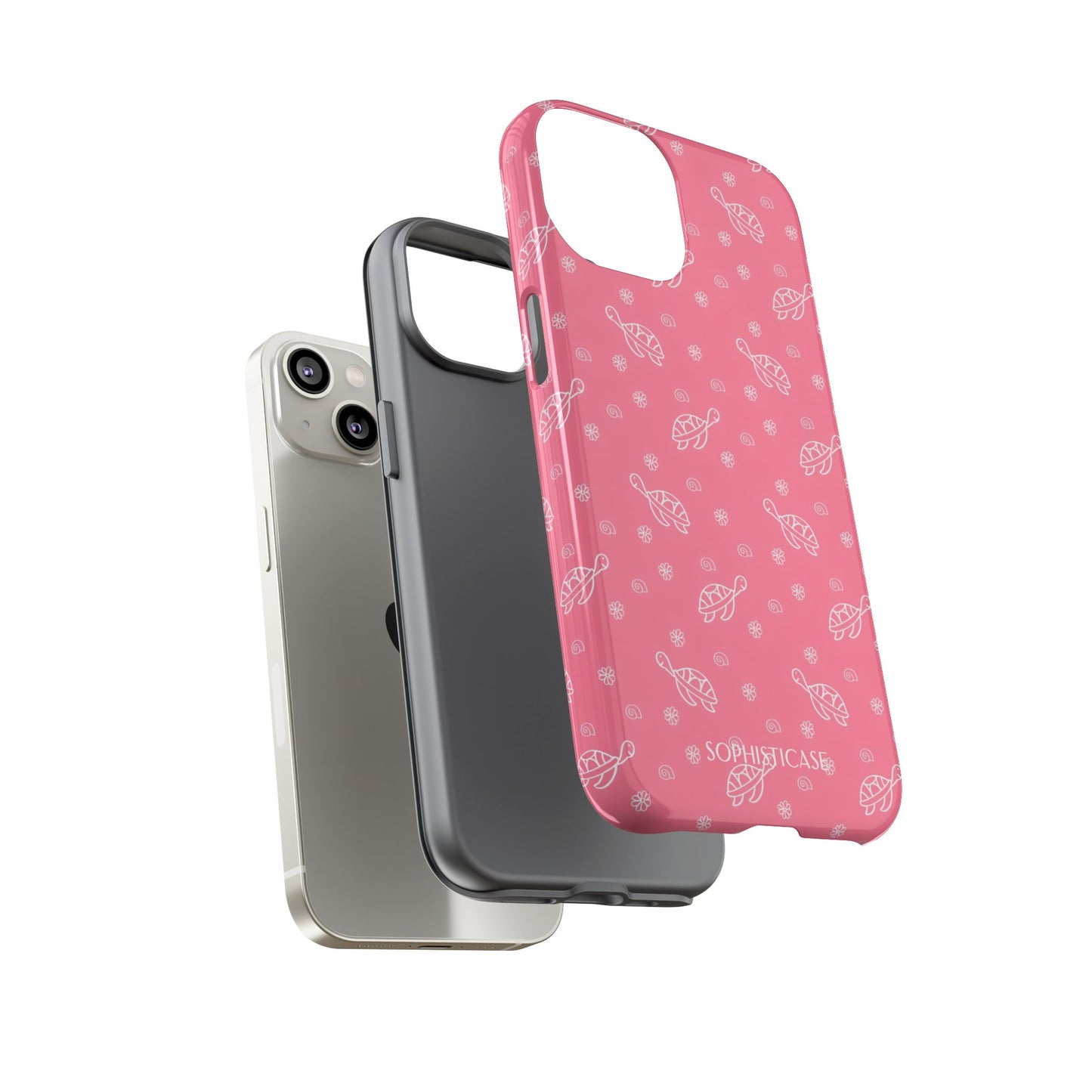 Turtle Island in Pink - iPhone Case
