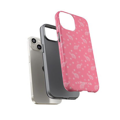 Turtle Island in Pink - iPhone Case