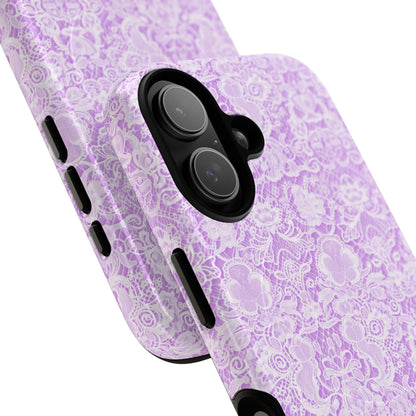 Luxe Lace in Purple - Magsafe Case