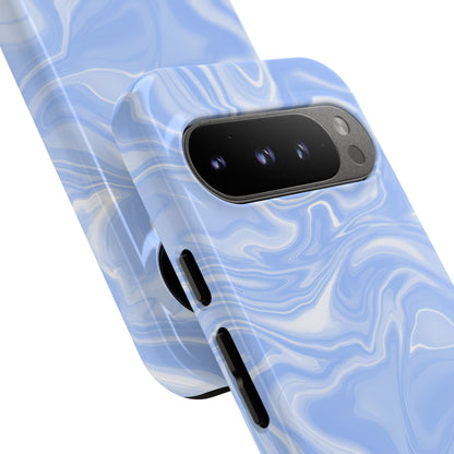 Liquid Dreams in Smoke Blue - Tough Phone Case