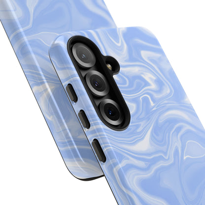 Liquid Dreams in Smoke Blue - Tough Phone Case