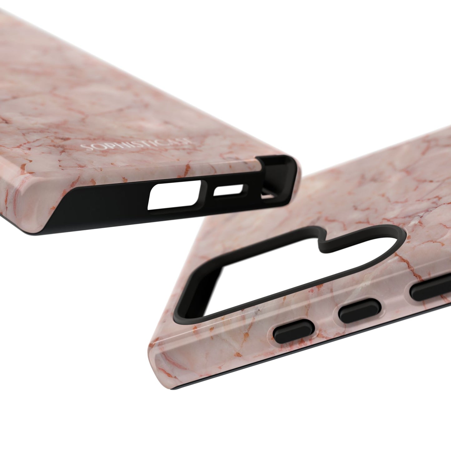 Marble Opulence in Pink - iPhone Case, Samsung Galaxy Case, Google Pixel Case