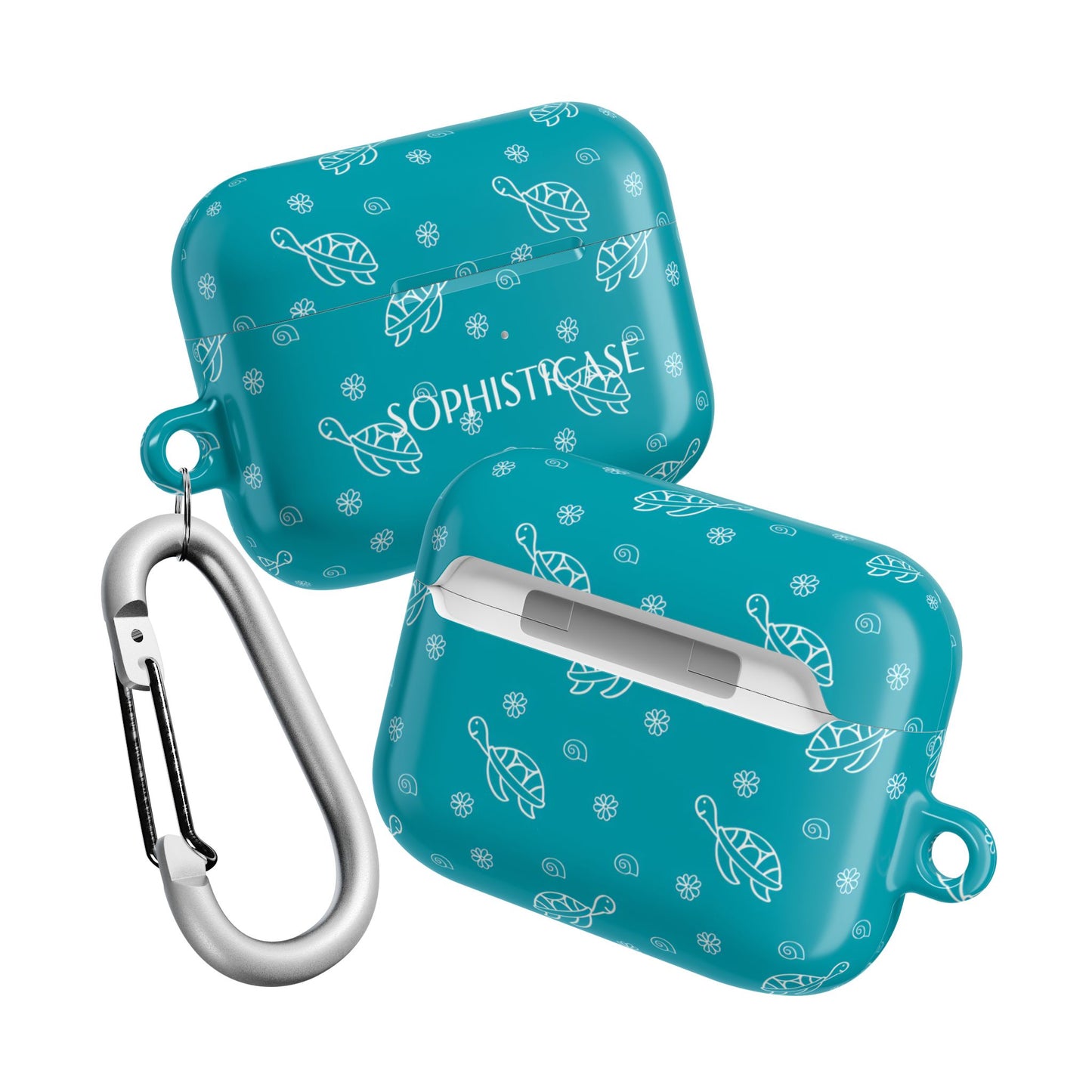 AirPod Cases - Turtle Island in Aqua