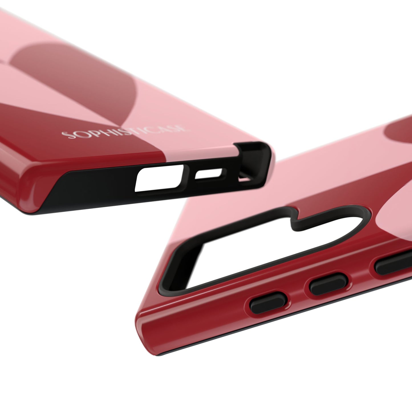 Be Mine in Red and Pink - iPhone Case, Samsung Galaxy Case, Google Pixel Case