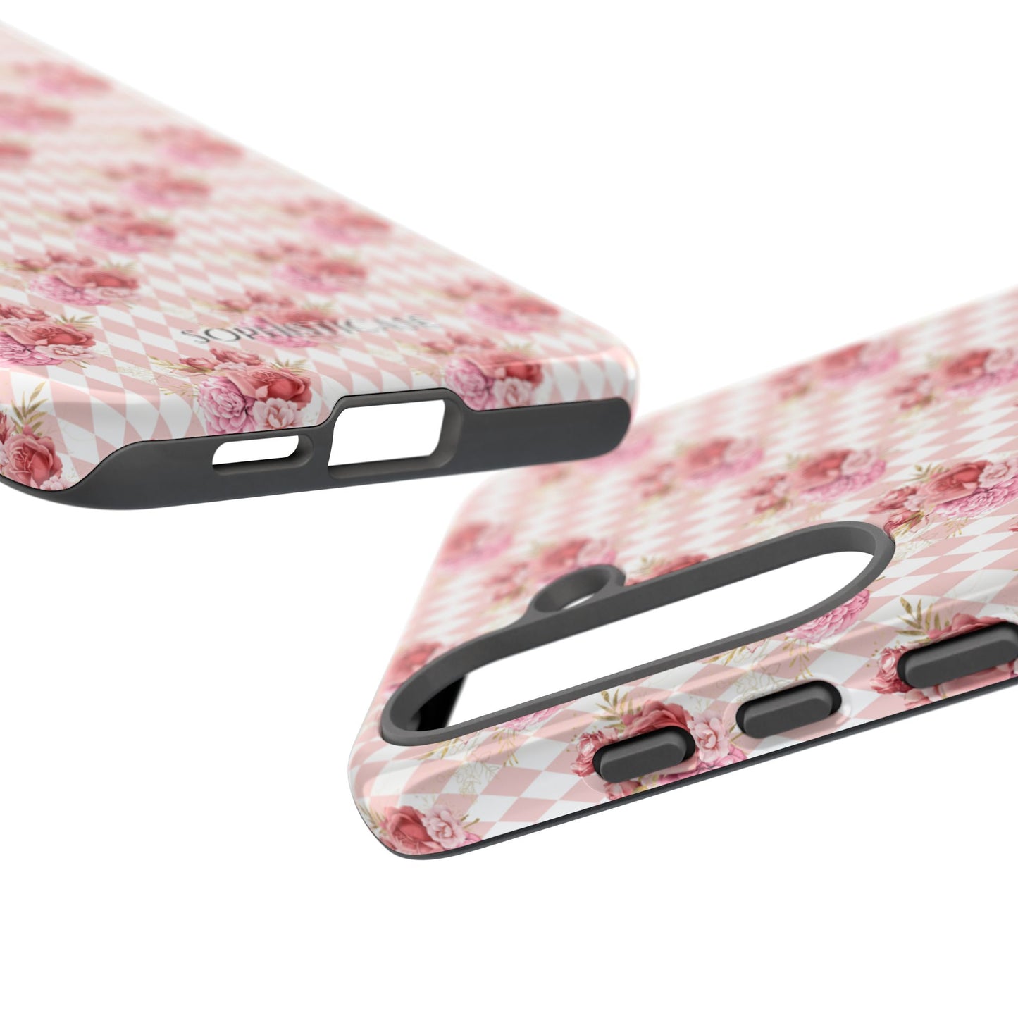 Rose Diamond Romance in Juliette - Tough Phone Case