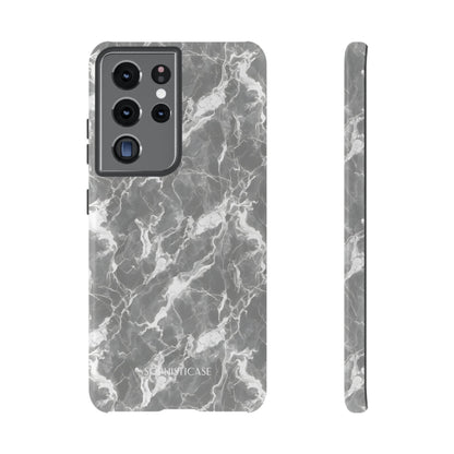 Marble Crush in Charcoal Grey - iPhone Case, Samsung Galaxy Case, Google Pixel Case
