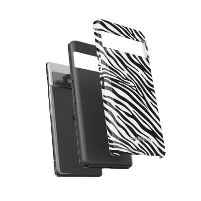 Dark Thoughts in Urban Zebra - Tough Phone Case