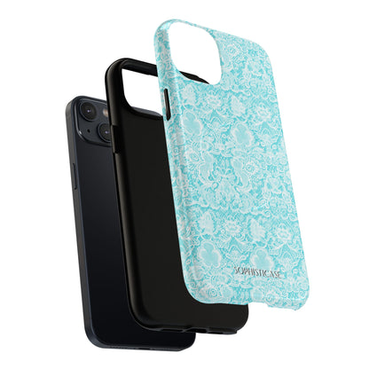 Luxe Lace in Aqua - Magsafe Case