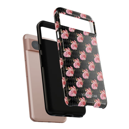 Rose Diamond Romance in Vivienne - Tough Phone Case