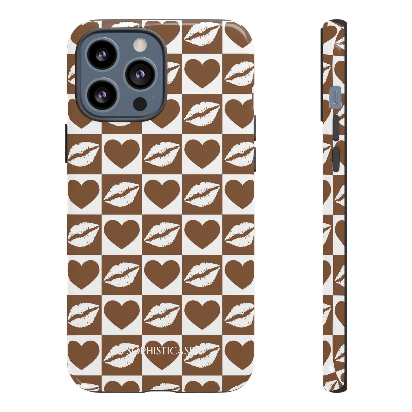 Belle Amie in Deep Brown - iPhone Case, Samsung Galaxy Case, Google Pixel Case