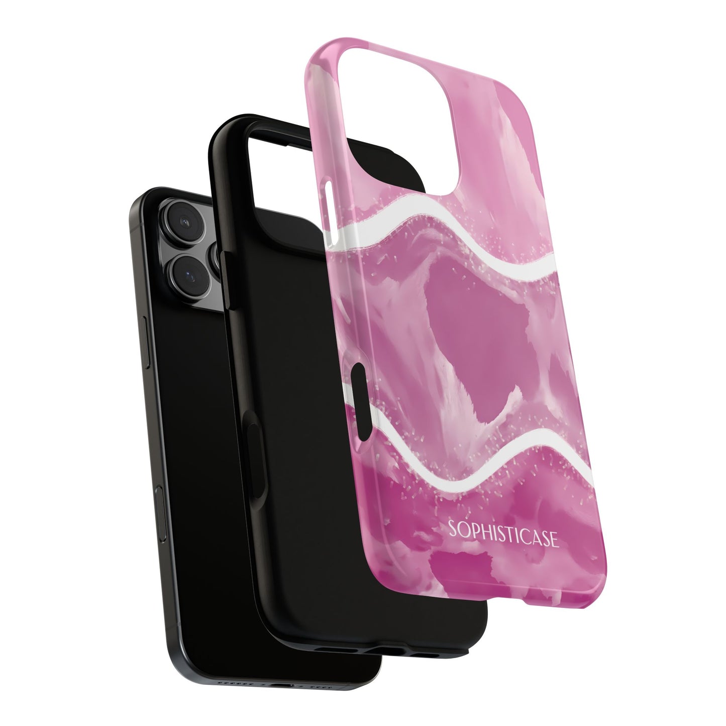 Serenity in Plum Purple - Drop Proof Phone Case for iPhone