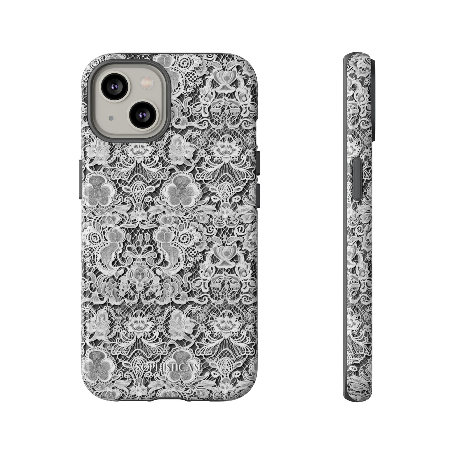 Luxe Lace in Black - iPhone Case, Samsung Galaxy Case, Google Pixel Case