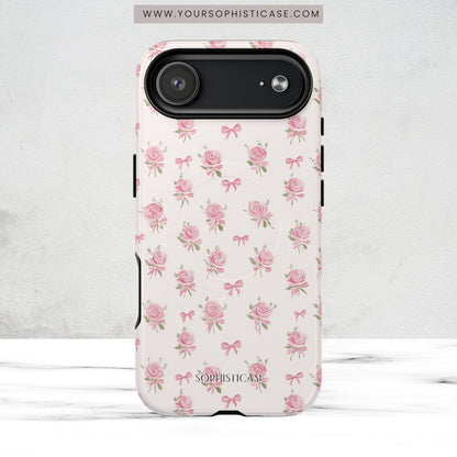 The Sweetest Thing in Coquette Roses and Bows - iPhone Magsafe Case
