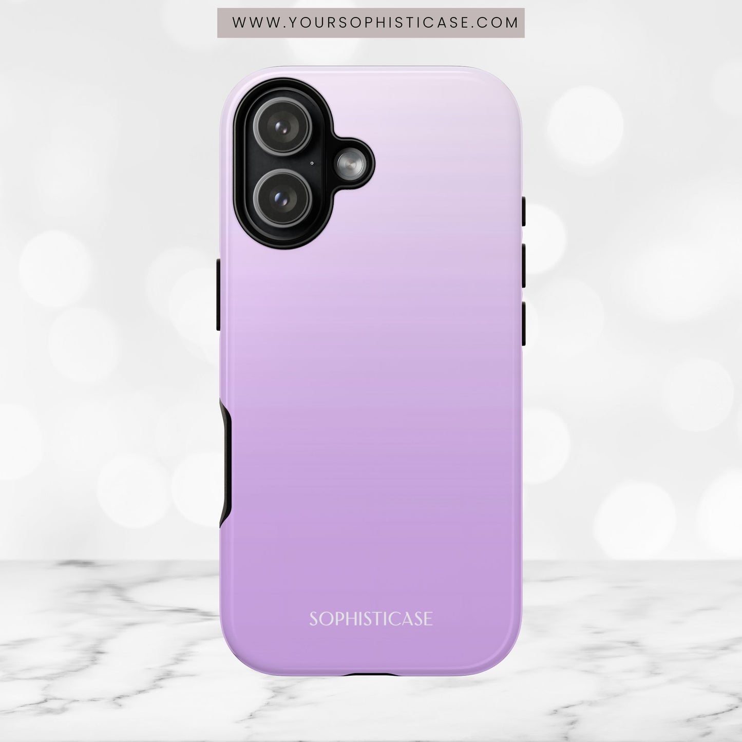 Heavenly in Light Purple - Tough Phone Case