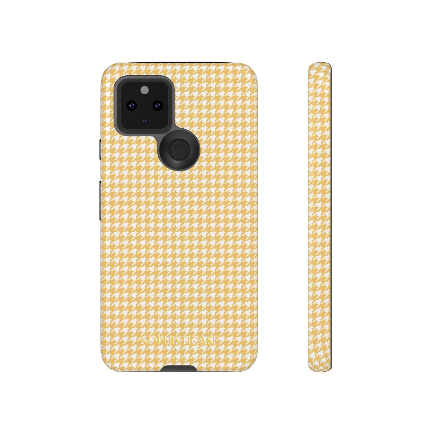 Tough Case - Houndstooth in Mustard