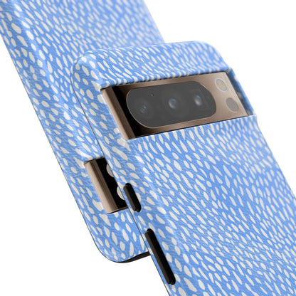 Oh Deer! in Blue - Protective Phone Case for Google Pixel