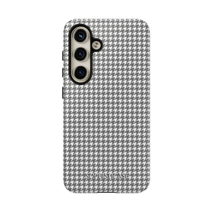 Tough Case - Houndstooth in Grey