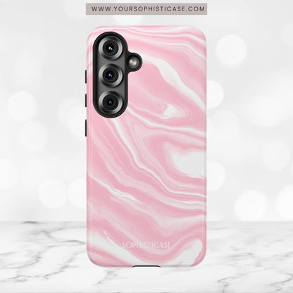 Liquid Dreams in Pink - Tough Phone Case