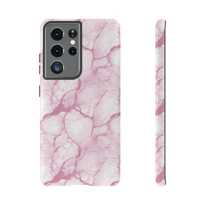Marble Opulence in Pink - Tough Phone Case