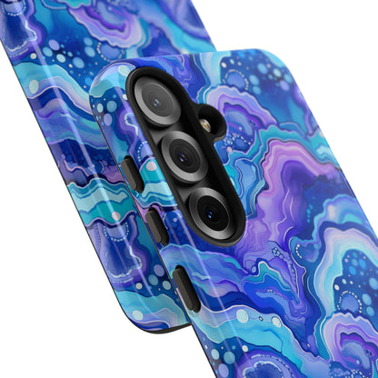 Nightstone in Lapis Wave - Tough Phone Case