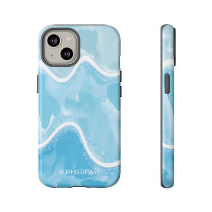 Serenity in Blue - Drop Proof Phone Case for iPhone, Samsung Galaxy and Google Pixel