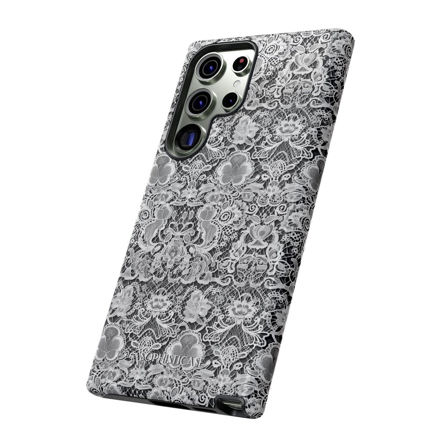 Luxe Lace in Black - iPhone Case, Samsung Galaxy Case, Google Pixel Case