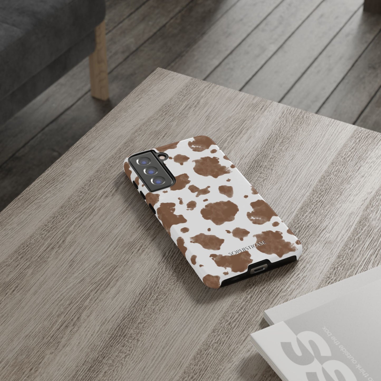 Holy Cow in Brown - Tough Phone Case
